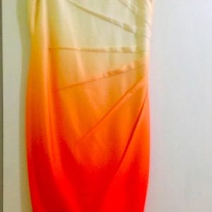 Gorgeous Ombre size large Calvin Klein dress